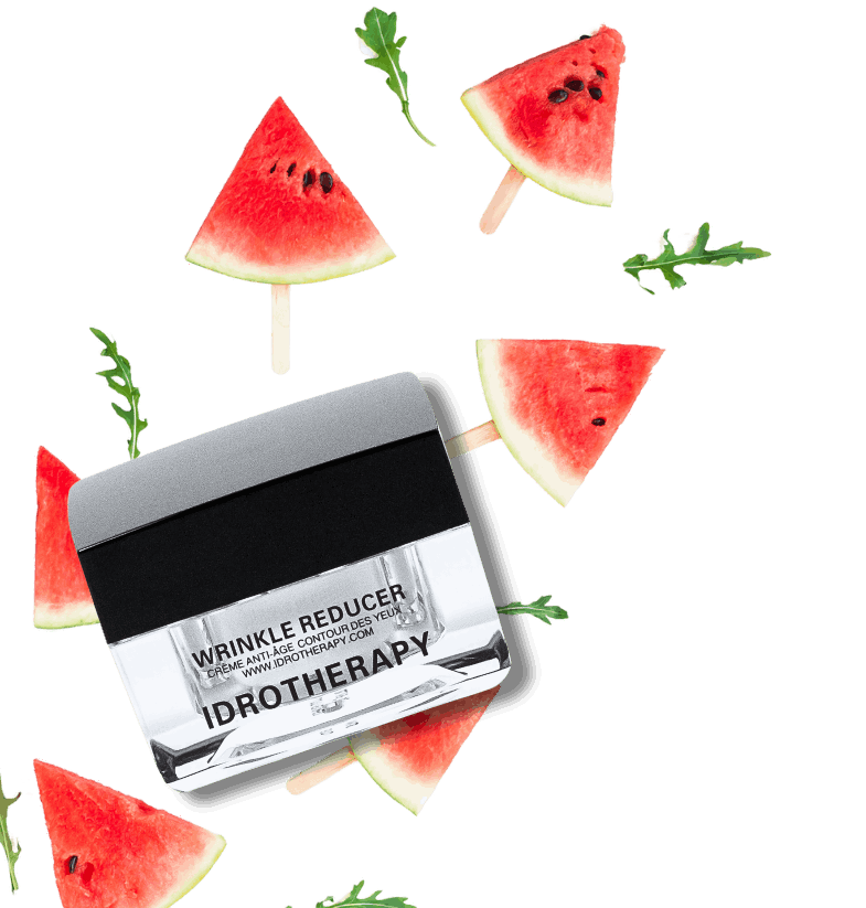 Idrotherapy cream for wrinkles